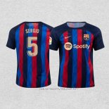 Camiseta Primera Barcelona Jugador Sergio 22-23