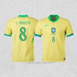 Camiseta Primera Brasil Jugador L.Paqueta 2024