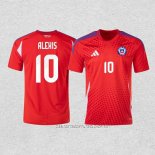 Camiseta Primera Chile Jugador Alexis 2024