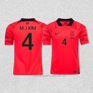 Camiseta Primera Corea del Sur Jugador Kim Min-Jae 2022