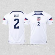 Camiseta Primera Estados Unidos Jugador Dest 2022