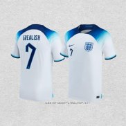 Camiseta Primera Inglaterra Jugador Grealish 2022