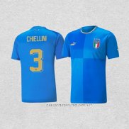 Camiseta Primera Italia Jugador Chiellini 2022