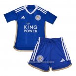 Camiseta Primera Leicester City 23-24 Nino