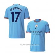 Camiseta Primera Manchester City Jugador De Bruyne 22-23