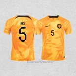 Camiseta Primera Paises Bajos Jugador Ake 2022