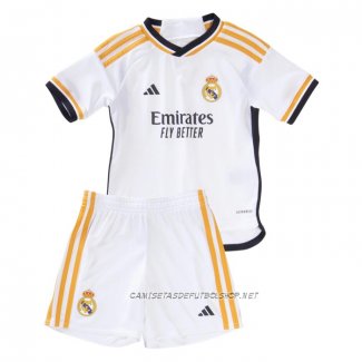 Camiseta Primera Real Madrid 23-24 Nino