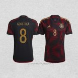 Camiseta Segunda Alemania Jugador Goretzka 2022