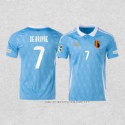 Camiseta Segunda Belgica Jugador De Bruyne 2024