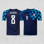 Camiseta Segunda Croacia Jugador Kovacic 2022