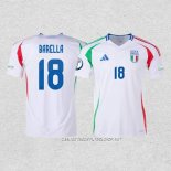 Camiseta Segunda Italia Jugador Barella 24-25