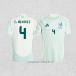 Camiseta Segunda Mexico Jugador E.Alvarez 2024