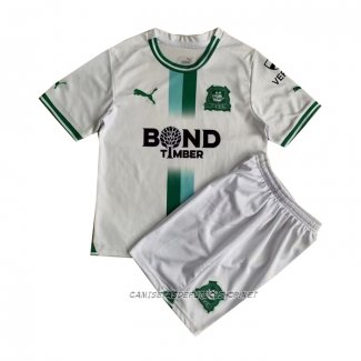 Camiseta Segunda Plymouth Argyle 23-24 Nino