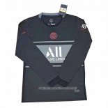 Camiseta Tercera Paris Saint-Germain 21-22 Manga Larga