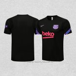 Camiseta de Entrenamiento Barcelona 21-22 Negro