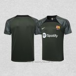 Camiseta de Entrenamiento Barcelona 23-24 Verde Oscuro