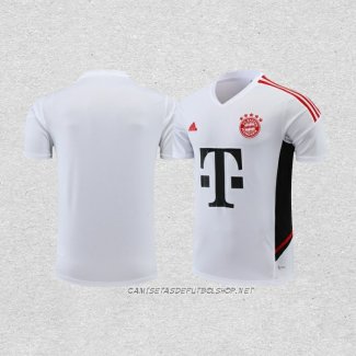 Camiseta de Entrenamiento Bayern Munich 22-23 Blanco