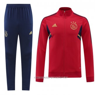 Chandal de Chaqueta del Ajax 22-23 Rojo