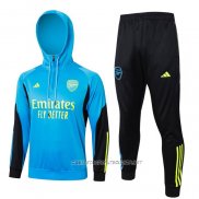 Chandal de Sudadera del Arsenal 23-24 Azul