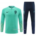 Chandal de Sudadera del Brasil 22-23 Verde