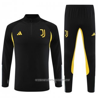 Chandal de Sudadera del Juventus 23-24 Nino Negro