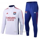 Chandal de Sudadera del Lyon 21-22 Blanco
