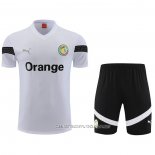 Chandal del Senegal 23-24 Manga Corta Blanco - Pantalon Corto