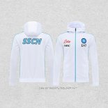 Chaqueta con Capucha del Napoli 22-23 Blanco