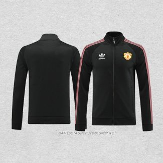 Chaqueta del Manchester United 22-23 Negro