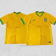 Tailandia Camiseta Brasil Jesus 24-25 Amarillo