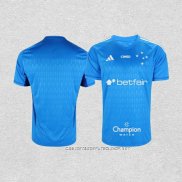 Tailandia Camiseta Cruzeiro Portero 2023 Azul