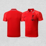 Camiseta Polo del Liverpool 22-23 Rojo