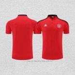 Camiseta Polo del Manchester United 22-23 Rojo