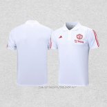 Camiseta Polo del Manchester United 23-24 Blanco