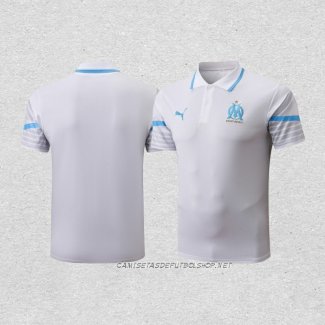 Camiseta Polo del Olympique Marsella 22-23 Blanco