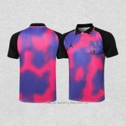 Camiseta Polo del Paris Saint-Germain 21-22 Purpura