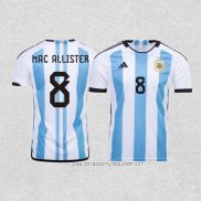 Camiseta Primera Argentina Jugador Mac Allister 2022