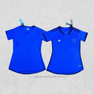 Camiseta Primera Cruzeiro 2023 Mujer