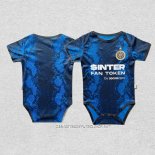 Camiseta Primera Inter Milan 21-22 Bebe