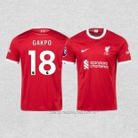 Camiseta Primera Liverpool Jugador Gakpo 23-24
