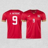 Camiseta Primera Serbia Jugador A.Mitrovic 2022