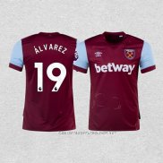 Camiseta Primera West Ham Jugador Alvarez 23-24