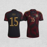 Camiseta Segunda Alemania Jugador Sule 2022