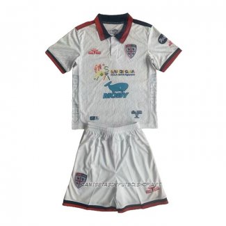 Camiseta Segunda Cagliari Calcio 23-24 Nino