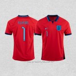 Camiseta Segunda Inglaterra Jugador Pickford 2022