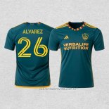 Camiseta Segunda Los Angeles Galaxy Jugador Alvarez 23-24