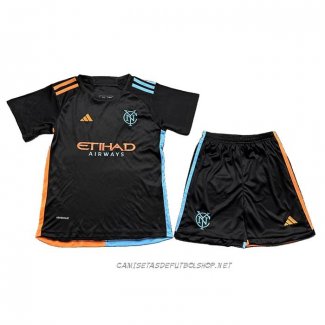 Camiseta Segunda New York City 24-25 Nino