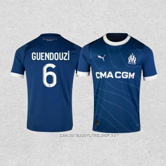 Camiseta Segunda Olympique Marsella Jugador Guendouzi 23-24