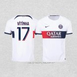 Camiseta Segunda Paris Saint-Germain Jugador Vitinha 23-24