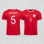 Camiseta Segunda Polonia Jugador Bednarek 2022